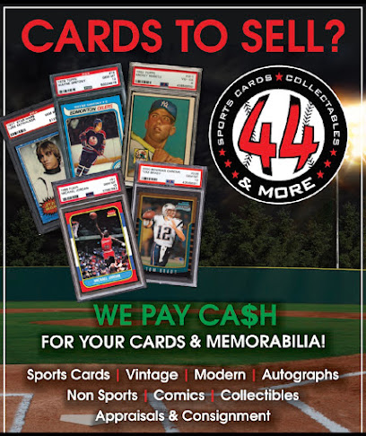 44&MORE SPORTS CARDS — card shop in Derry, New Hampshire